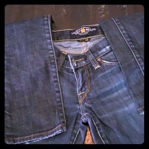 Lucky brand straight jeans